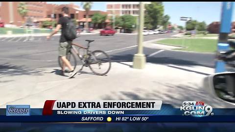 UAPD cracks down on dangerous drivers on campus