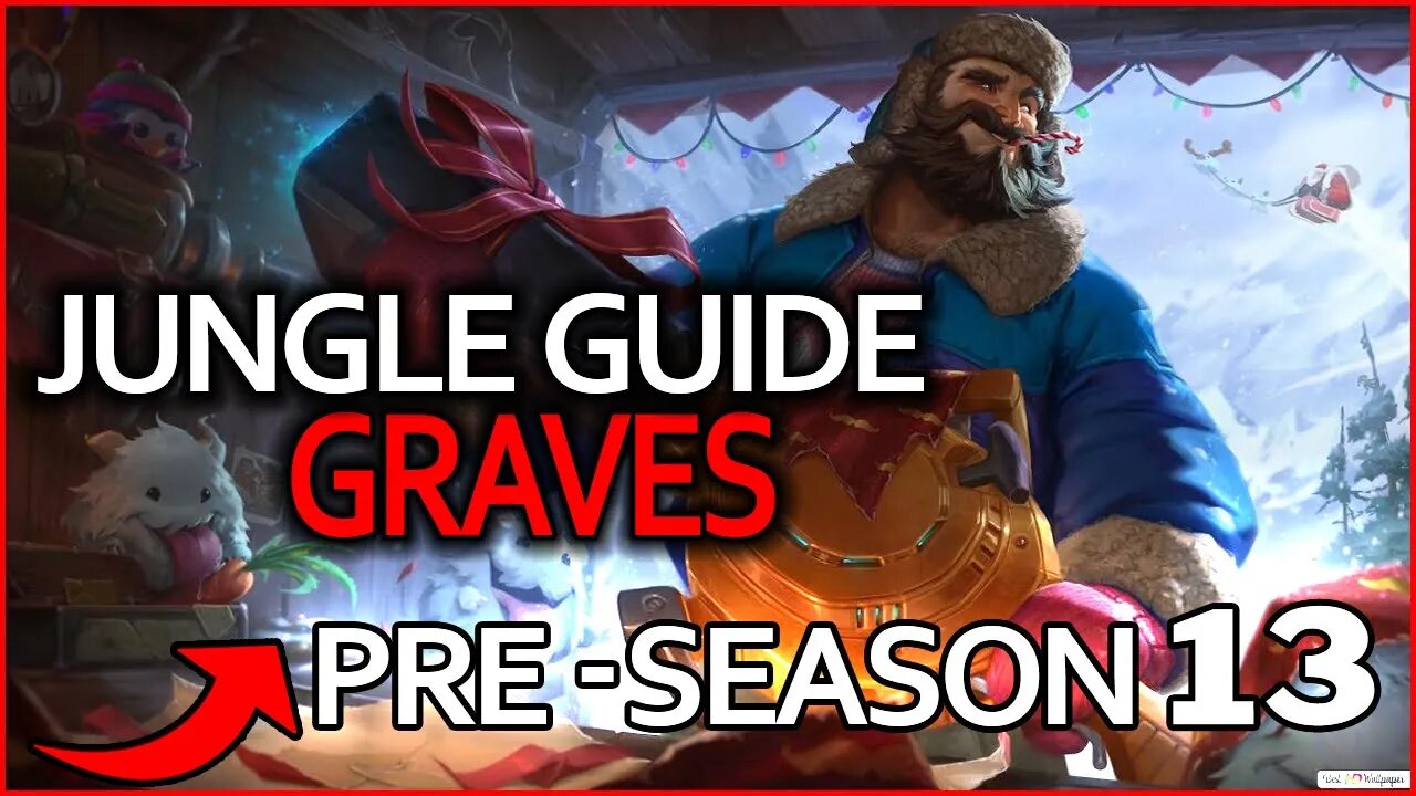 How To Play Graves Jungle In PRESEASON! Learn How To Carry!