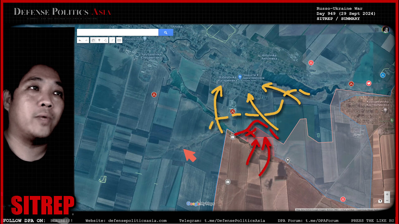 EMOTIONAL DAMAGE... Katerynivka lines shaping up | Ukraine War SITREP (Situation Report) / Summary