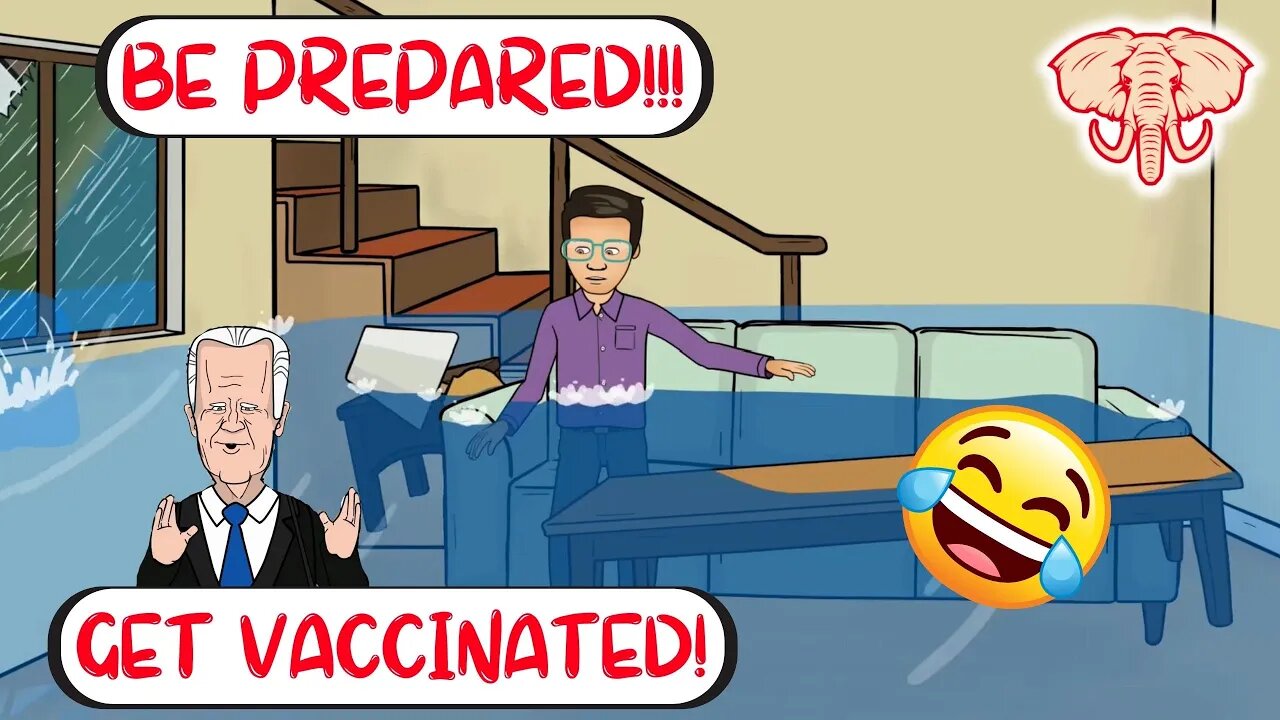 BE PREPARED! | Get VACCINATED before a HURRICANE 😂 [RED ELEPHANT]