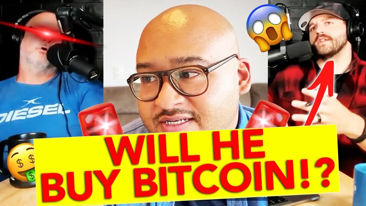 WILL HE BUY BITCOIN!?