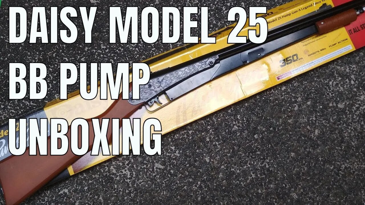 Daisy Model 25 Pump BB Pump Unboxing