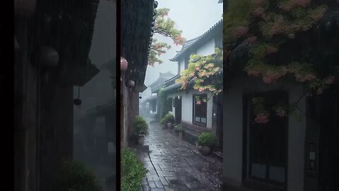睡眠的秘密：大自然的雨声和冥想为您带来更加深度、恢复性的睡眠#rain #rainsounds #shortvideo #shorts #short #meditation #sleep