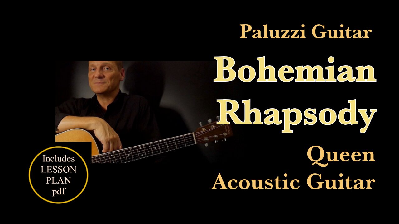 Queen Bohemian Rhapsody Acoustic [Guitar Lessons for Beginners]