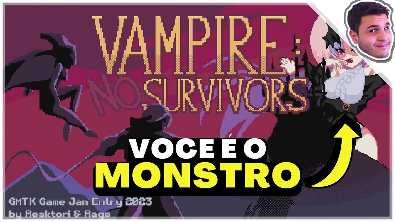 VAMPIRES SURVIVORS AO CONTRARIO DE WAIFU VAMPIRES NO SURVIVORS