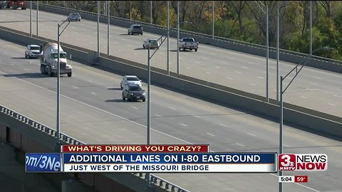 What's driving you crazy: Additional lanes open on I-80 Eastbound