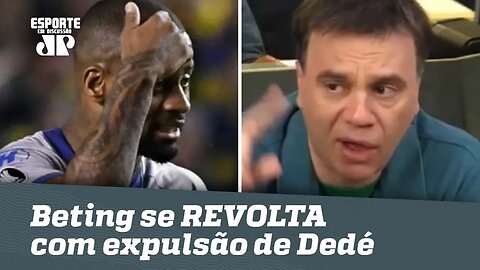 "MAIOR erro da história!", dispara Beting após expulsão de Dedé!