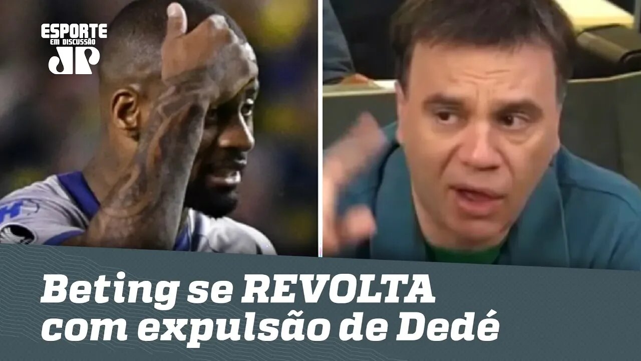 "MAIOR erro da história!", dispara Beting após expulsão de Dedé!