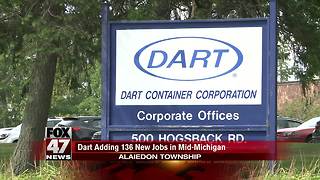 Dart Container to invest $40 million, create more than 100 new jobs in Mason