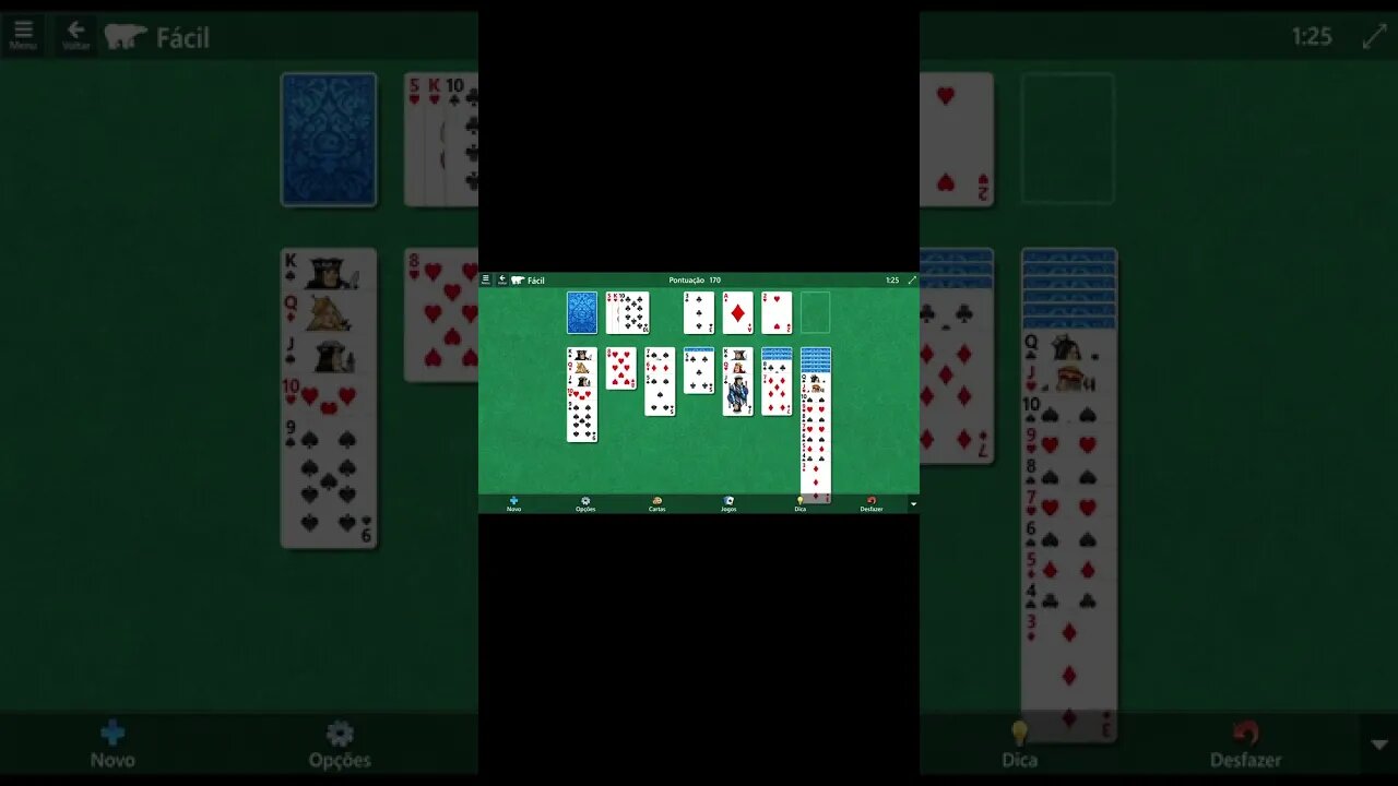 Microsoft Solitaire Collection Klondike EASY Level # 251 #shorts