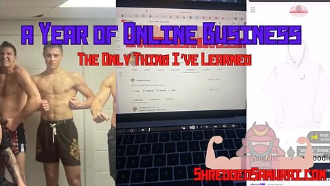 A Year of Online Business | The Only Thing I've Learned