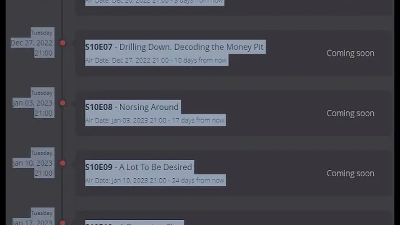 The Curse of Oak Island Episodes for 2023 S10 EP#10..