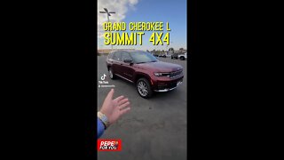 2022 Jeep Grand Cherokee L Summit features