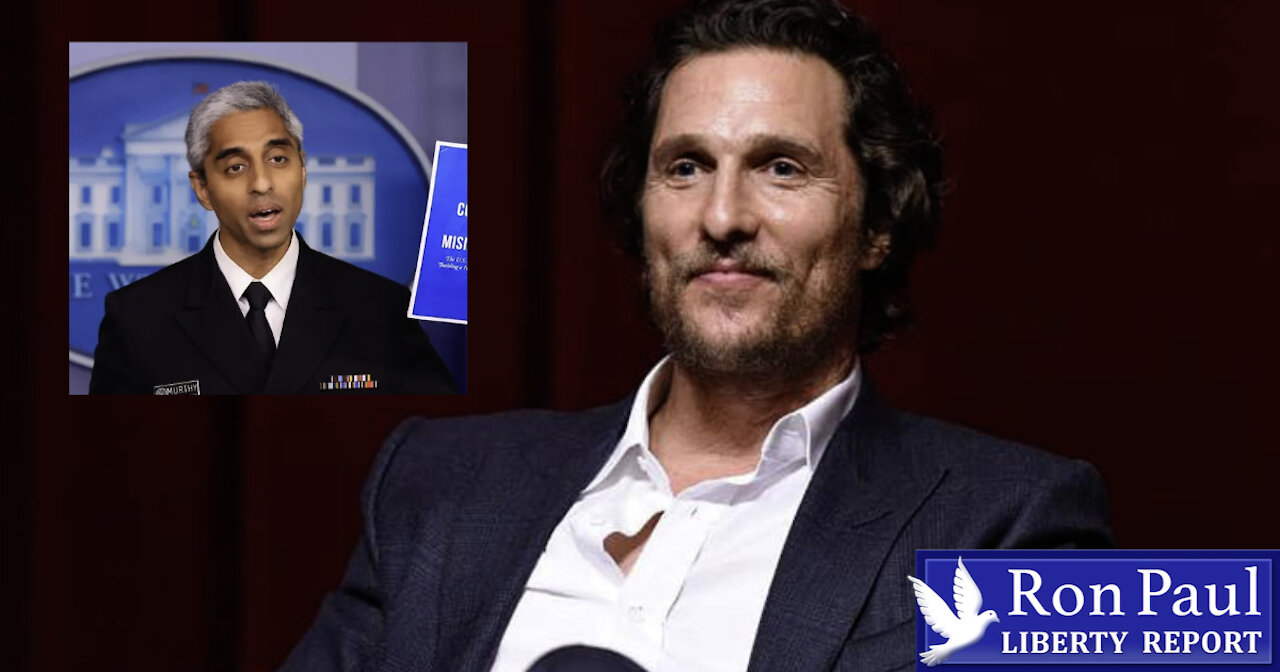 Surgeon General To Matthew McConaughey: Shut Up About Vaccines!