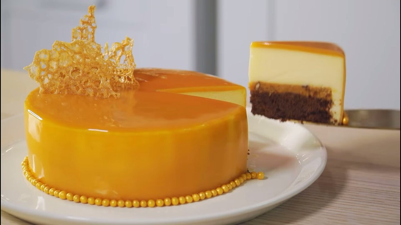 Caramel Cake…..