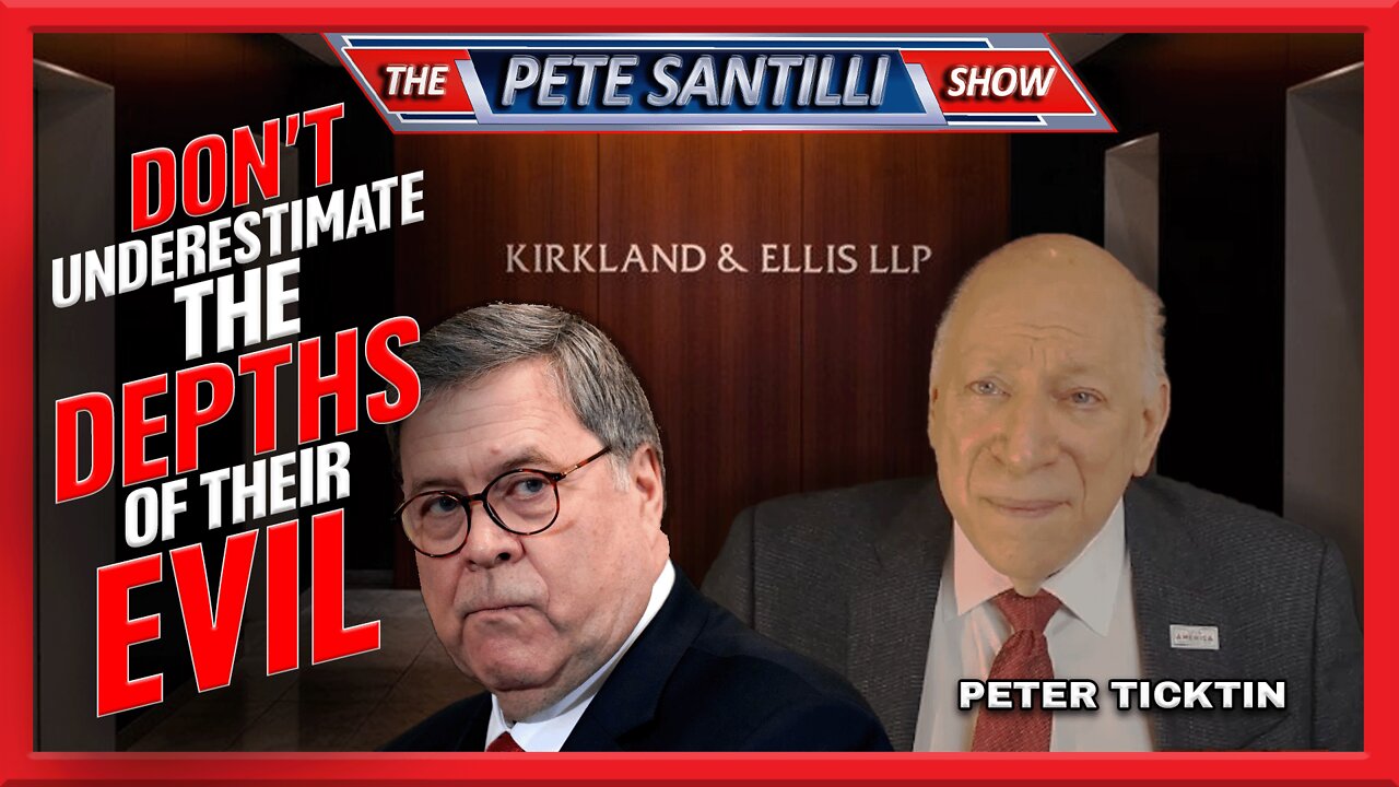 Trump Attorney Peter Ticktin: "Don't Underestimate The Depths Of Their Evil Or Their Competence"