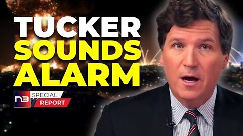 TUCKER SOUNDS ALARM REVEALS DISTURBING PATTERN IN ISRAEL-HAMAS CRISIS