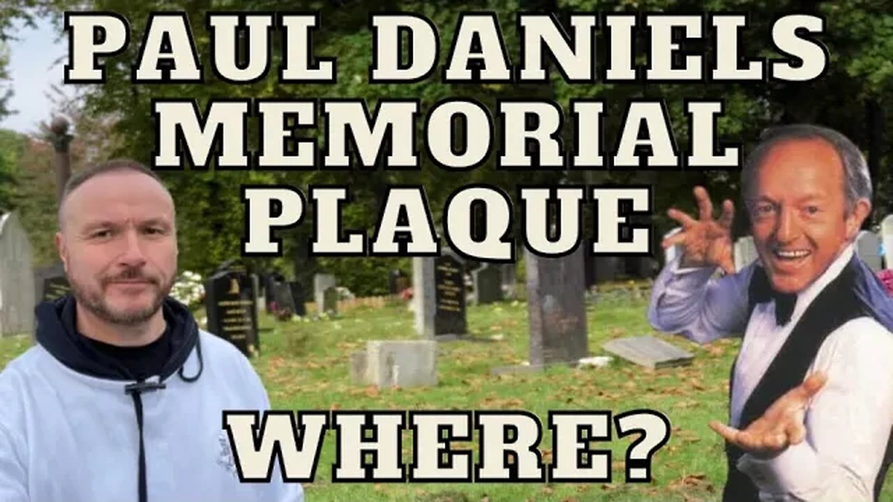 Paul Daniels Plaque - It simply disappeared