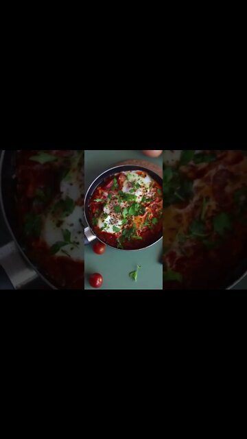 Maghrebi Dish | Easy & Traditional Shakshuka | Eggs in Tomato Sauce Recipe