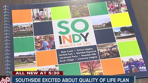 Southside excited about new quality of life plan in Indianapolis