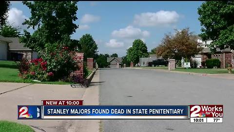 Stanley Majors found dead in state penitentiary