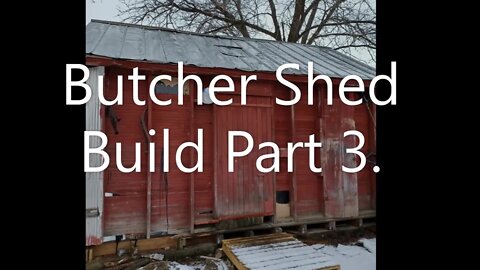 Butcher Shed Build Pt 3 DIY Walk-in Cooler. Save $300 on a Coolbot. Use an SF-104 controller.