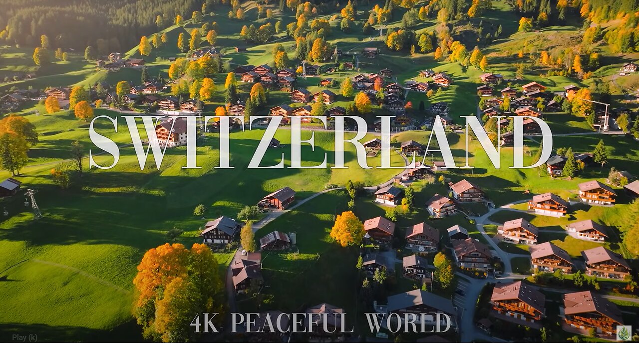 FLYING OVER SWITZERLAND Relaxing Music Along With Beautiful Nature Videos