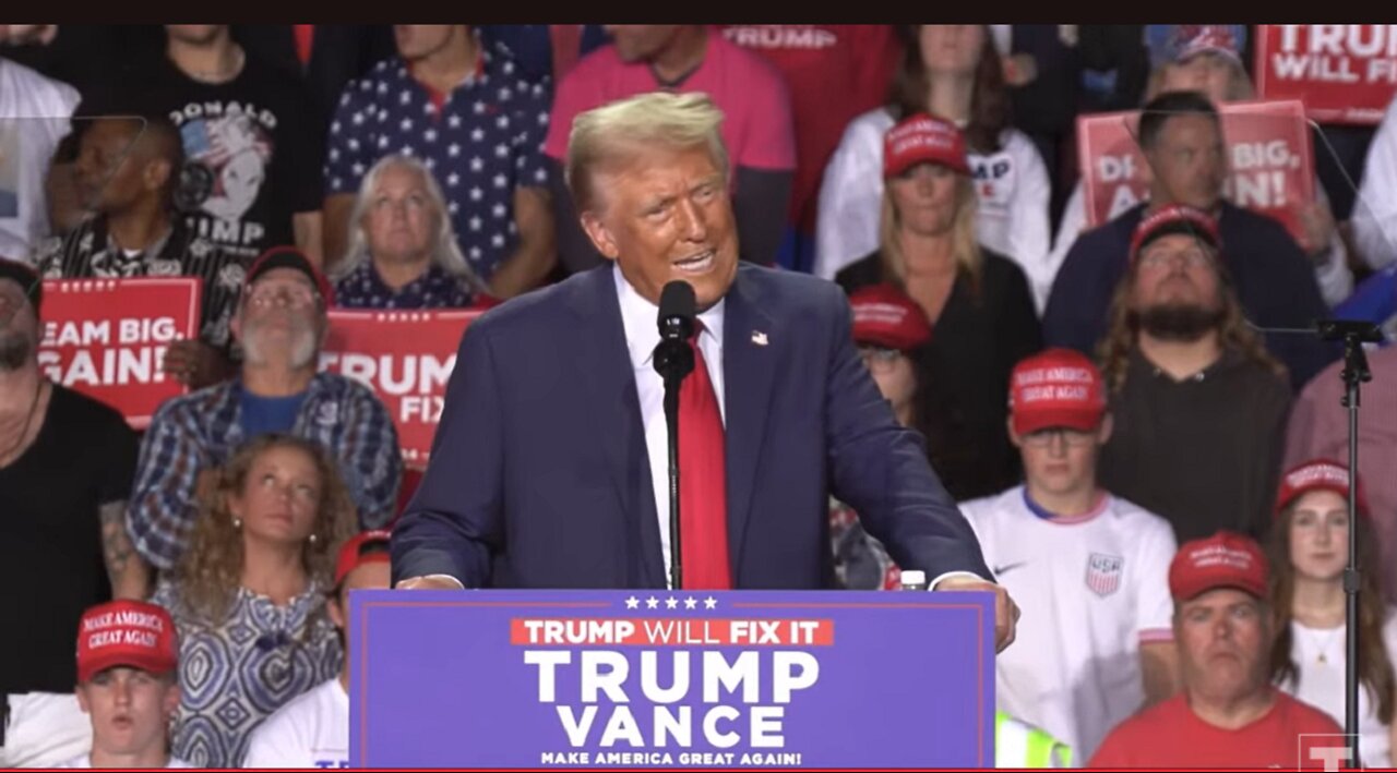 Last Rally for President Trump in Grand Rapids, MI