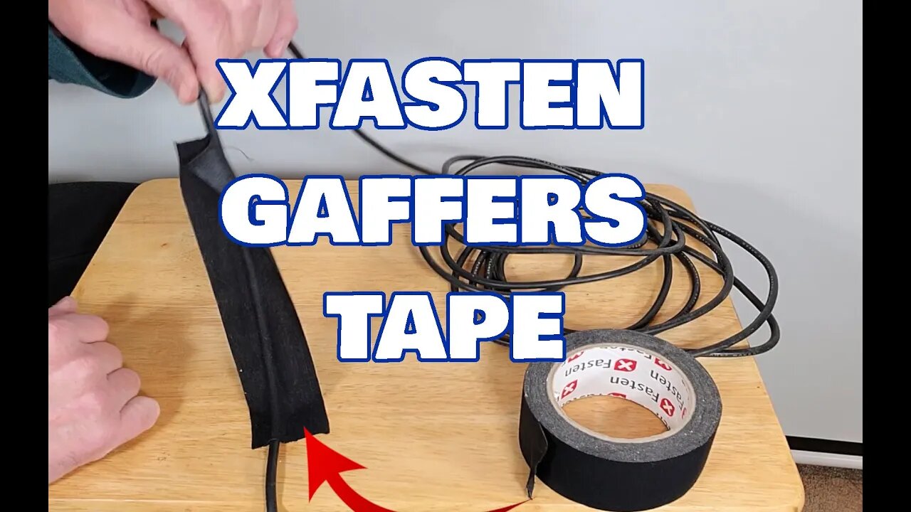 An On Stage Must Have Item, Black Gaffers Tape for The Gig Bag