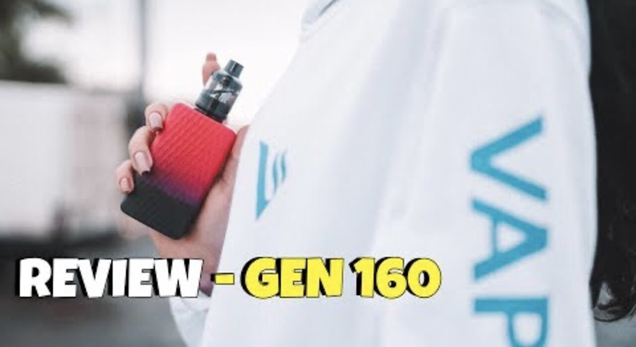 REVIEW - GEN 160 NOVO LANÇAMENTO DA VAPORESSO