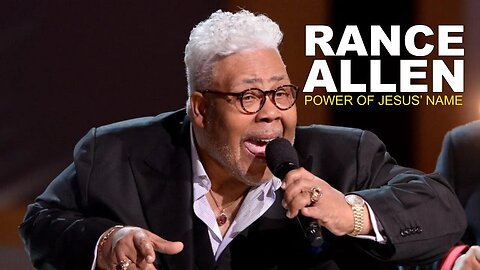 Honouring the Legacy of Dr. Rance Allen: Kirk Franklin Shares the Power of Jesus' Name