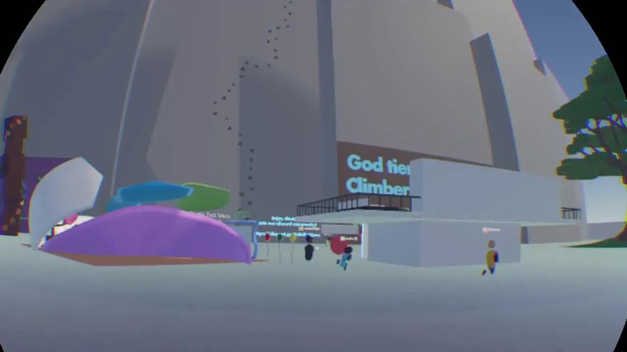 Rec room vr skyhigh climbing