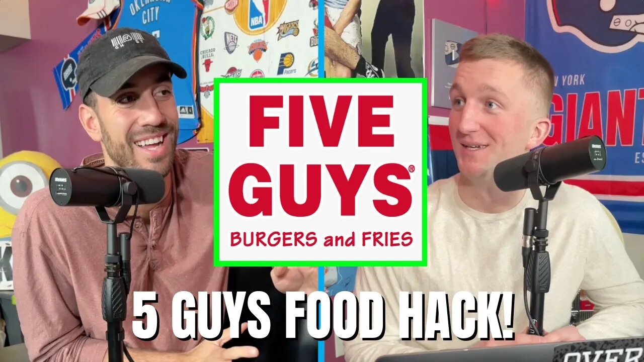 MENU HACK For FIVE GUYS You NEED To Try! 🍔