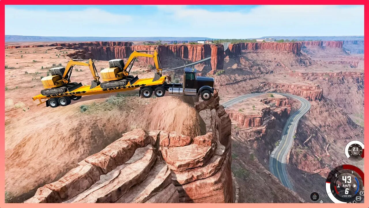 TruckFails | Trucks Jumping #129 | BeamNG.Drive |TrucksFails