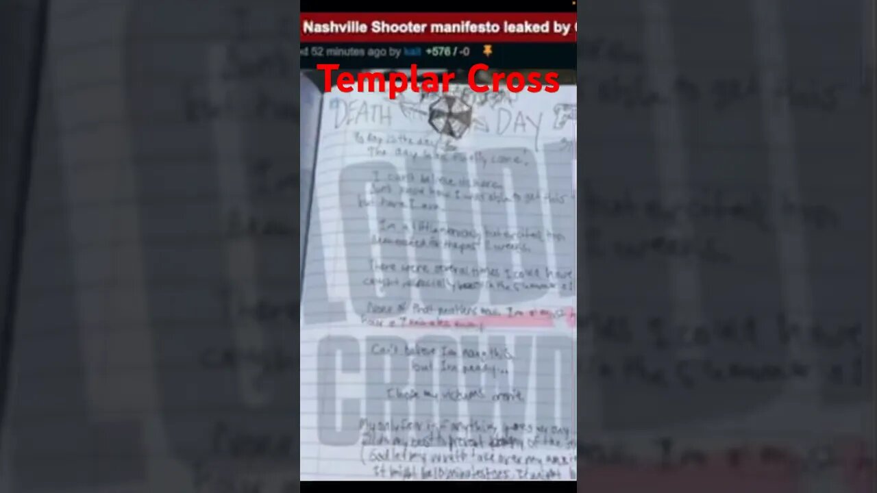 Nashville Shooter Manifesto Swiss Templar Connection￼￼s