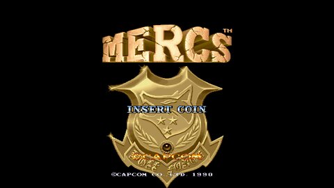 Mercs Arcade Game, Capcom 1990, playthrough