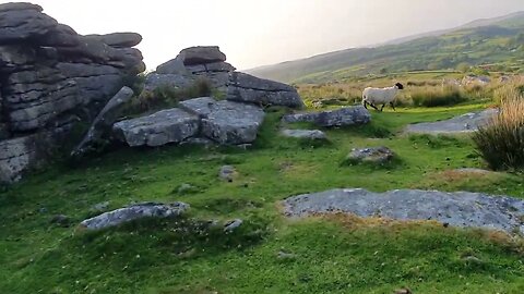 Exploring Combestone Tor Dartmoor. 22nd May 2023