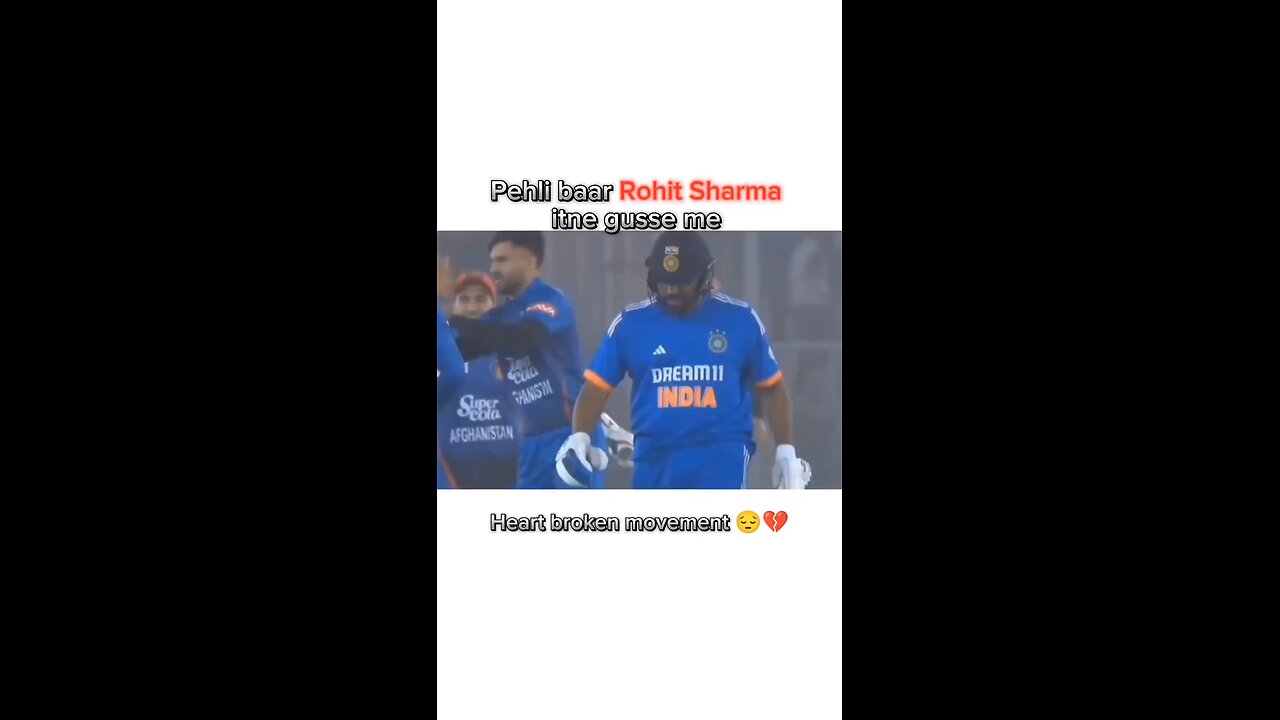 rohit sharma emotional video