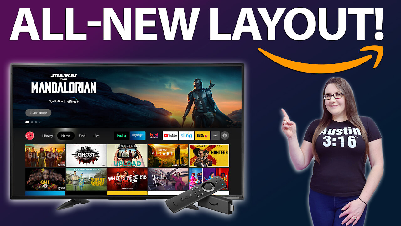 NEW FIRESTICK UPDATED LAYOUT | THE ALL-NEW FIRE TV EXPERIENCE