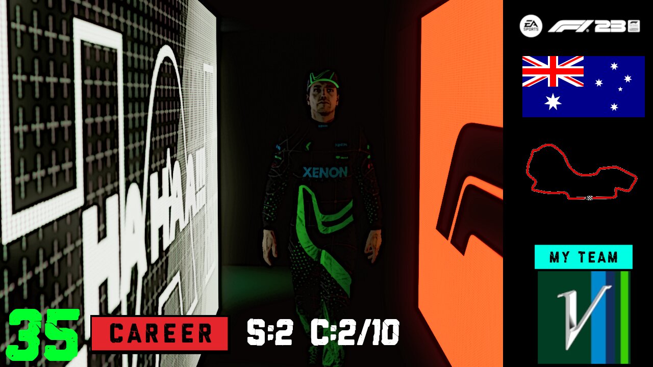 F1 2023 | Vanwall Racing Team | Albert Park Circuit | Wyścig #35