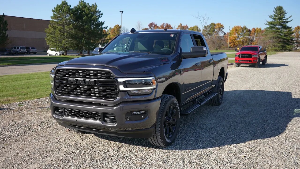 2022 Ram 2500 Bighorn Night Edition Diesel