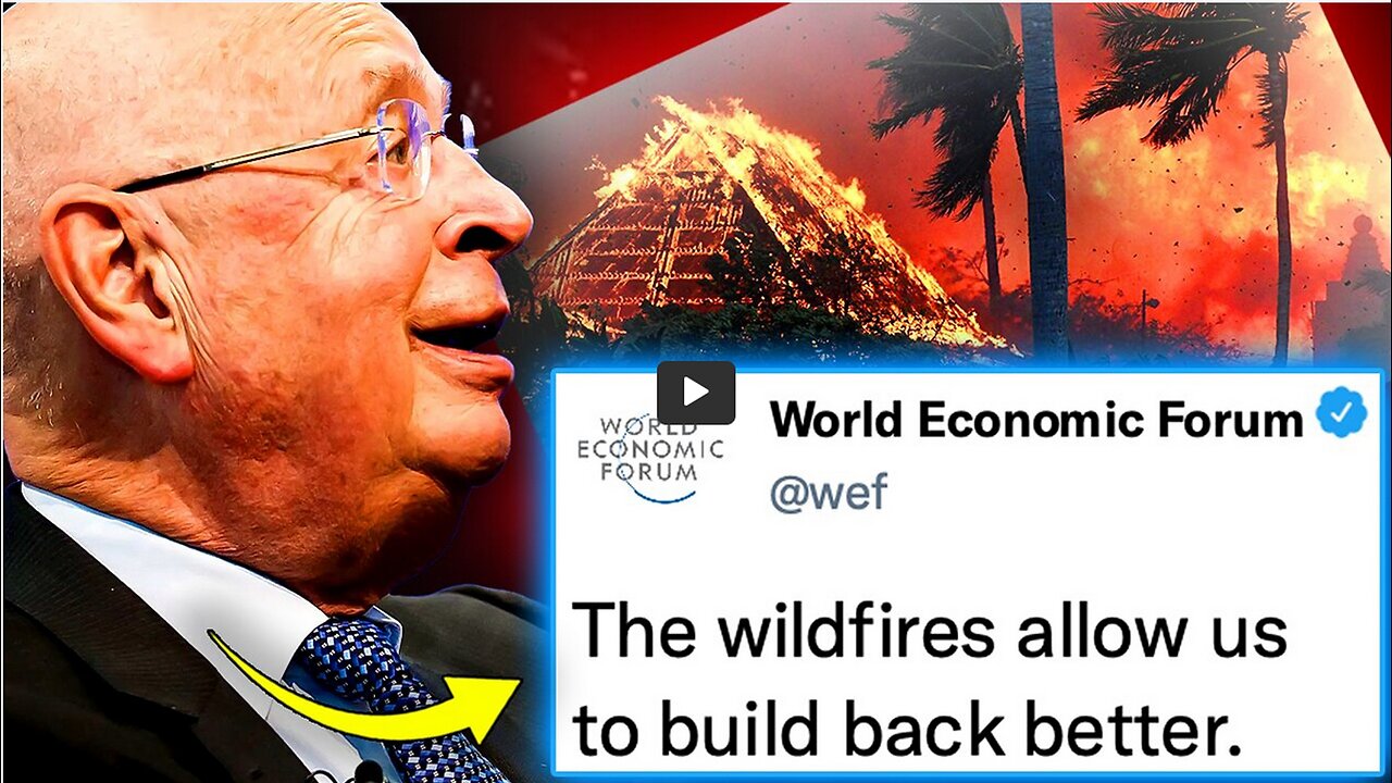 WEF Admits Maui Wildfires Orchestrated To Transform Hawaii Into 15 Minute Cities