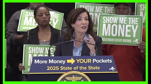 BREAKING: NY Gov. Hochul Announces She is Sending $300 to $500 Checks to Families