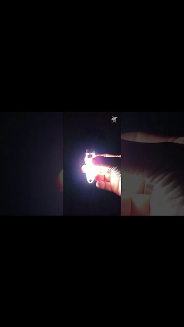 Boruit v1 flashlight Indoor Test #shorts