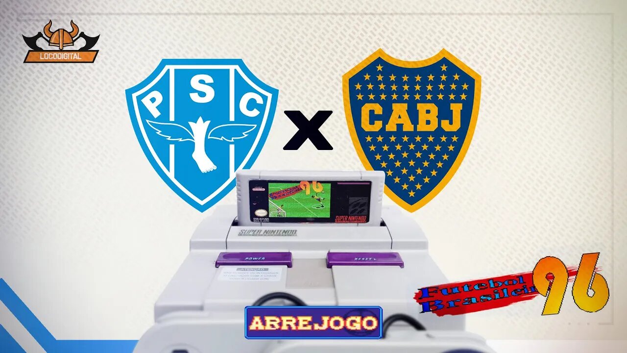 Futebol Brasileiro 96 - Eliminatórias Part 07 #Boca #Juniors X #Paysandu