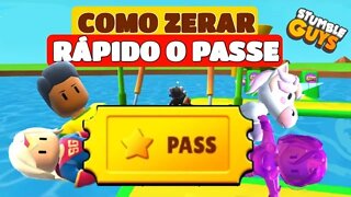 ZERANDO O PASSE RAPIDO #STUMBLEGUYS