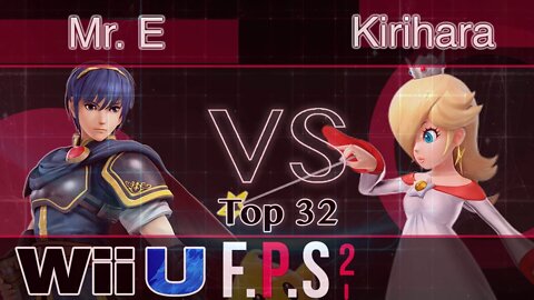 RVL|Mr. E (Marth) vs. Kirihara (Rosalina) - Wii U Top 32 - FPS2