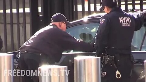 BREAKING! Person Allegedly attempt to RAM THROUGH UN gates in Manhattan, NYC.NYPD rushed to report