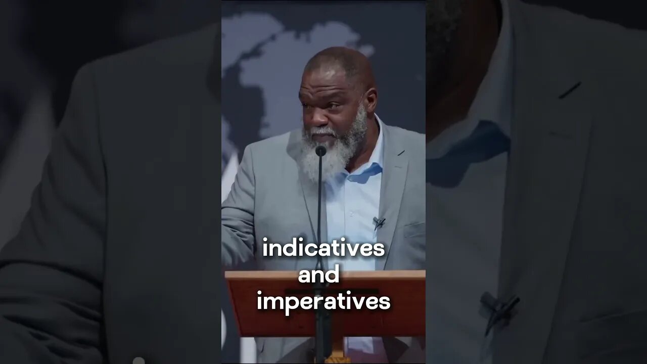 Indicative Vs Imperative -- Voddie Baucham #1689 #reformedtheology #voddie #voddiebaucham #vbm