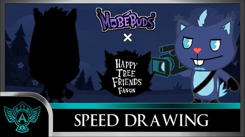 Speed Drawing: Happy Tree Friends Fanon - Amp | Mobebuds Style